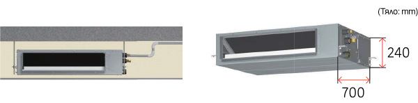 Инверторен канален климатик Fujitsu Airstage ARXH-KMTAP