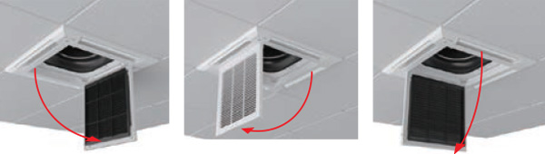 Инверторен касетъчен климатик Fujitsu Airstage AUXG18KVLA