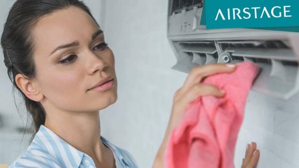 Home air conditioner cleaning